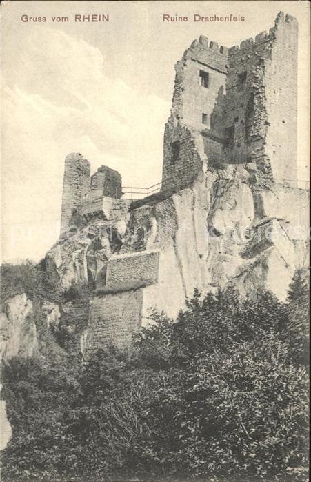 Koblenz Rhein Burgruine Drachenfels