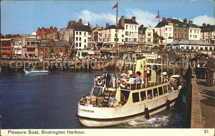 Bridlington East Riding of Yorkshire Harbour Pleasure Boat