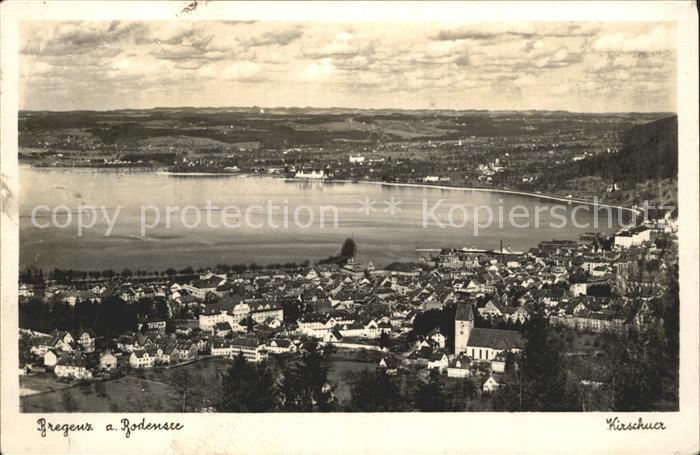 Bregenz Vorarlberg Panorama Bodensee