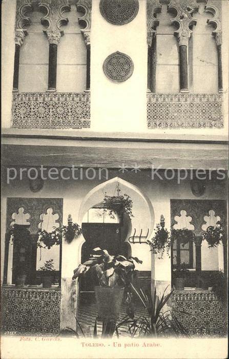 Toledo Castilla-La Mancha Un patio arabe