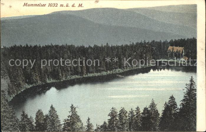 Mummelsee Panorama Schwarzwald