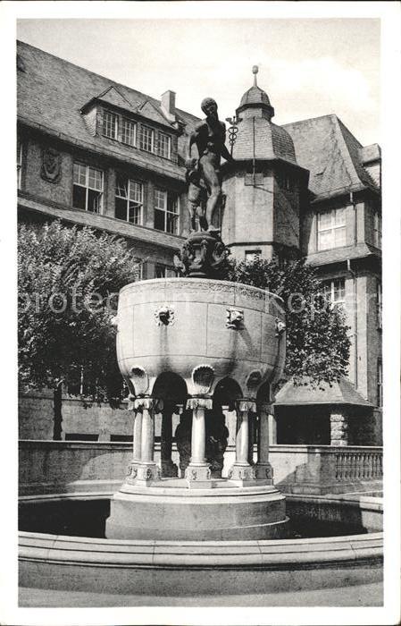 Offenbach Main Ludo Mayer Brunnen Statue