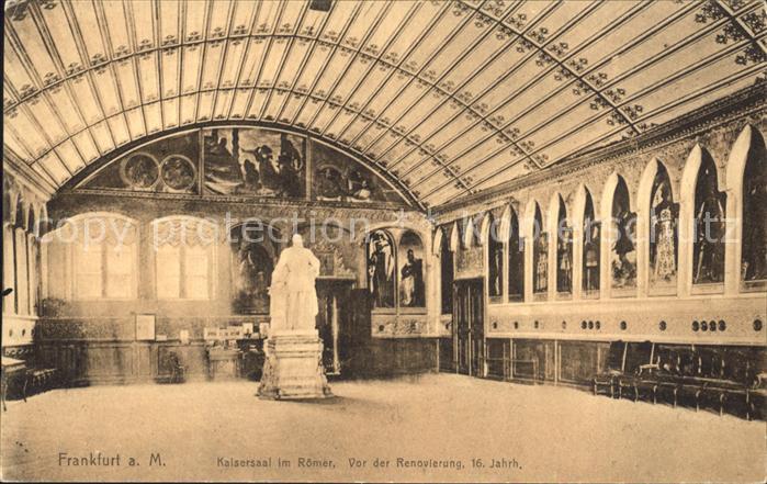 Frankfurt Main Kaisersaal im Roemer Denkmal