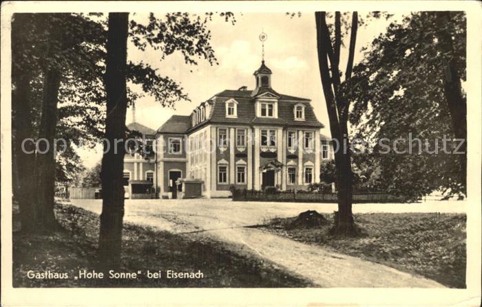Eisenach Thueringen Gasthaus Hohe Sonne