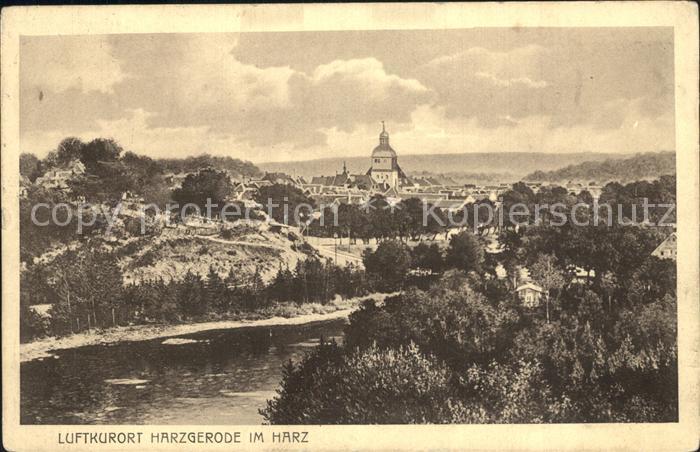 Harzgerode Panorama Luftkurort