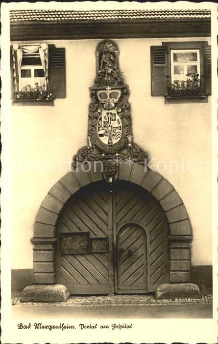 Bad Mergentheim Portal am Hospital Buetten