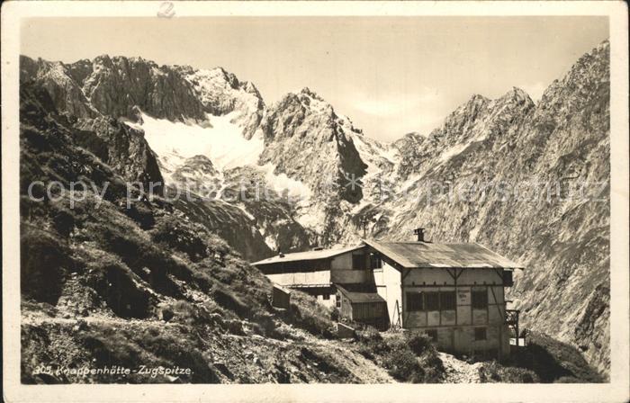 Grainau Knappenhuette Zugspitze Wettersteingebirge