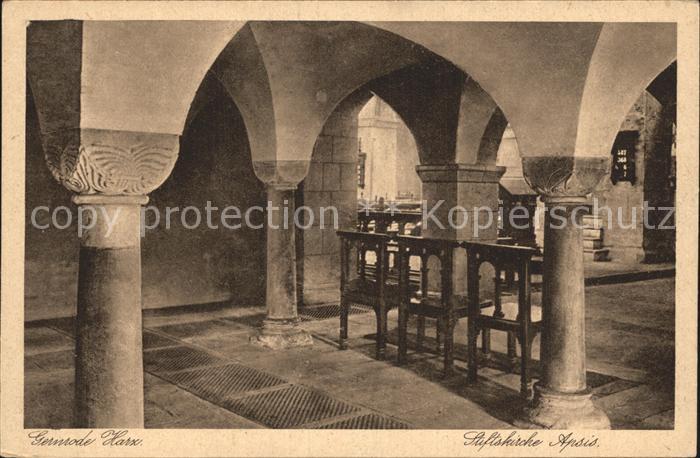 Gernrode Harz Stiftskirche Apsis Inneres