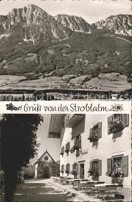 Anger Chiemgau Strobl Alm Alpenpanorama