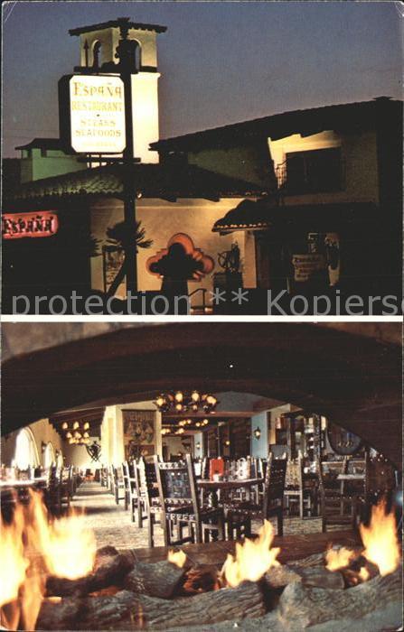 Santa Barbara California Espana Restaurant and Cocktail Lounge