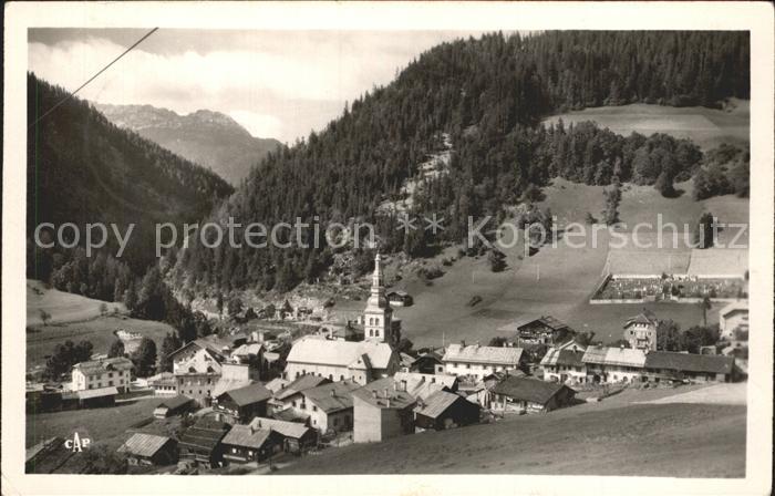 La Clusaz Vue generale