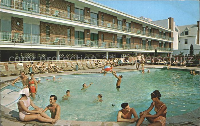 Atlantic City New Jersey Colton Manor Hotel Swimming Pool