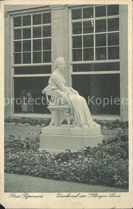 Bad Pyrmont Denkmal der Koenigin Luise