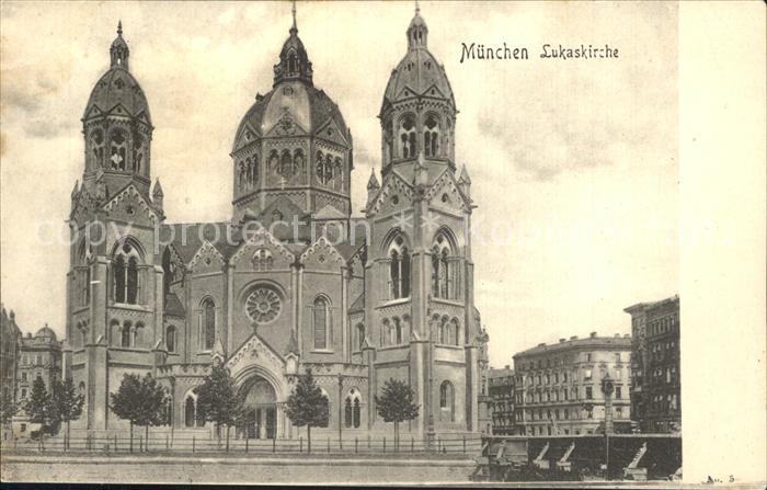 Muenchen Bayern Lukaskirche