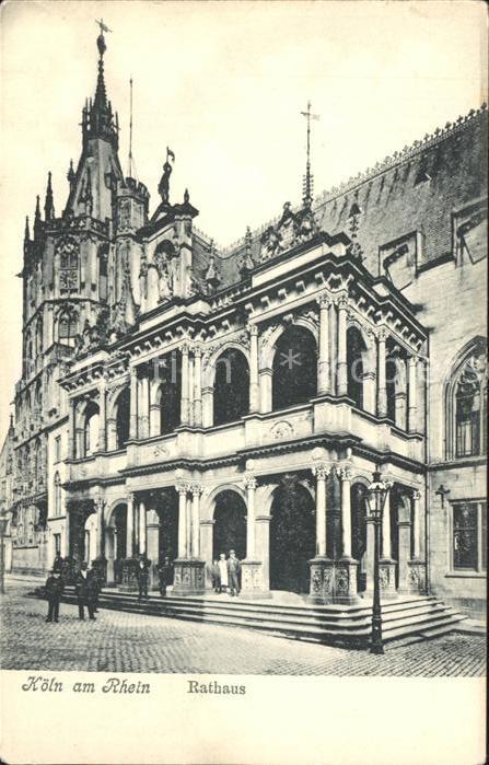 Koeln Rhein Rathaus