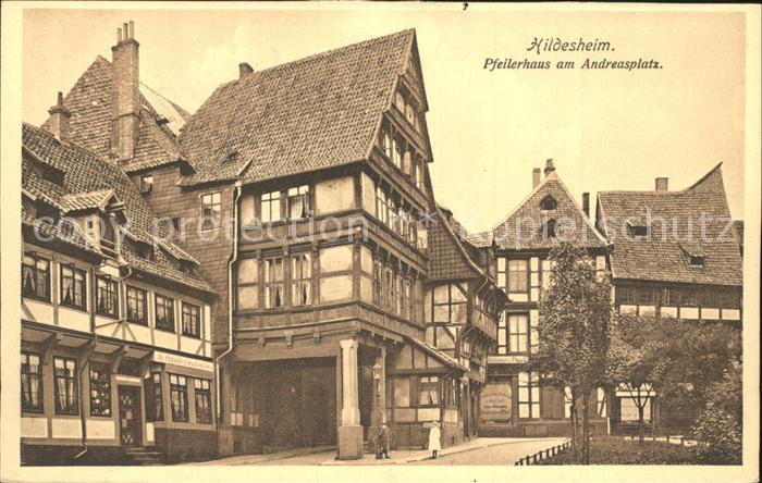 HILDESHEIM  CITY Pfeilerhaus am Andreasplatz