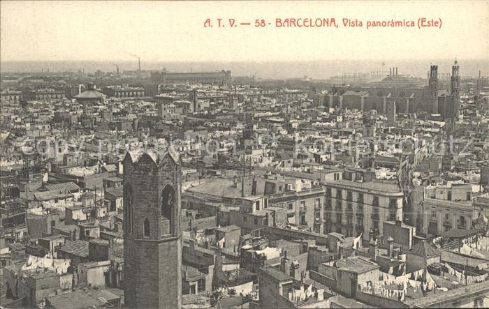 Barcelona Cataluna Vista panoramica