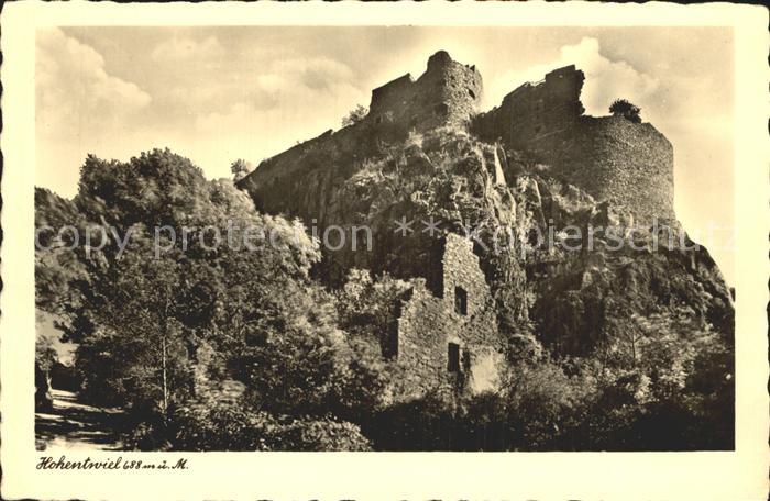 Hohentwiel Festungsruine Buetten