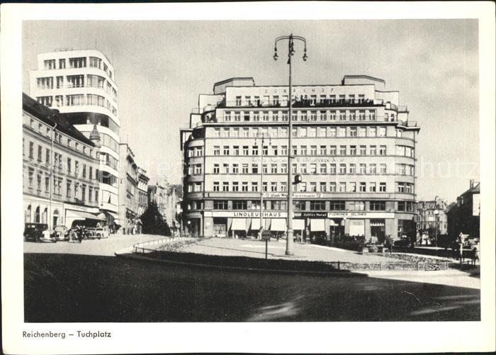 Reichenberg Liberec Boehmen Tuchplatz Serie Jahrweiser Schoenes Sudetenland 28 B