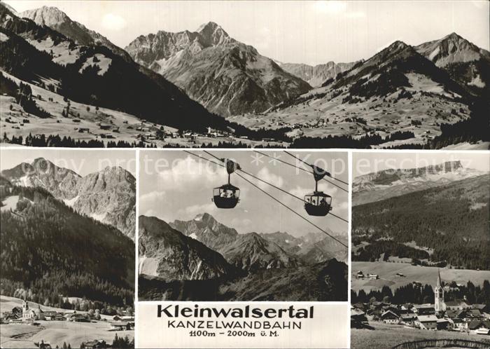 Kleinwalsertal Alpenpanorama Kanzelwandbahn