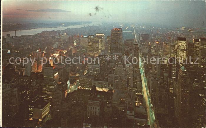 New York City Blick vom Empire State Building