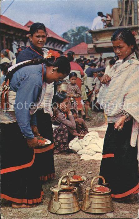 Kathmandu Frauen auf dem Markt