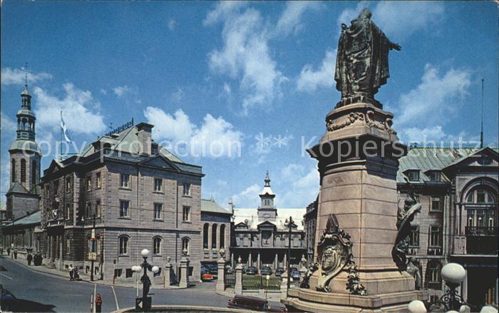 Quebec Monument of Monsignor Laval