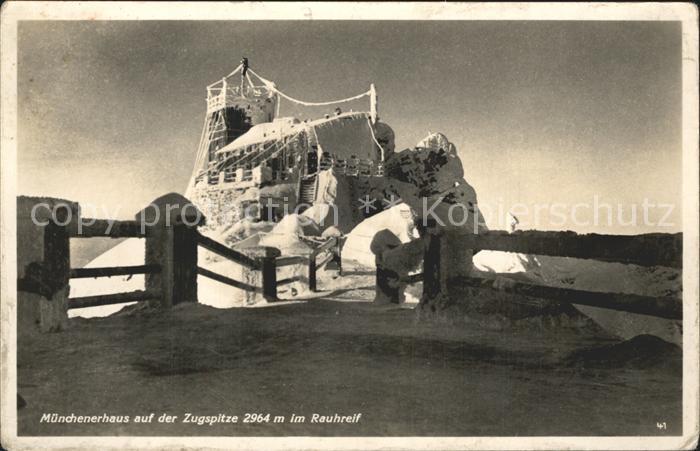 Zugspitze Muenchenerhaus