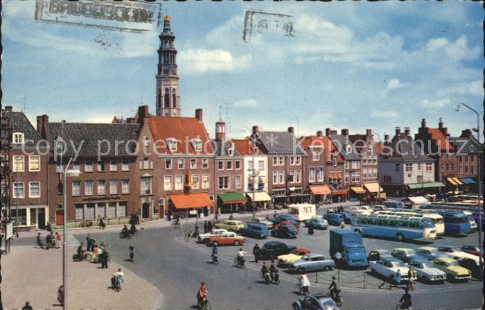 Middelburg Zeeland Markt Lange Jan