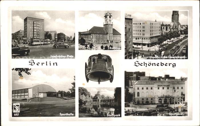 BERLIN  CITY Schoeneberg Rathaus Innsbrucker Platz Sporthalle