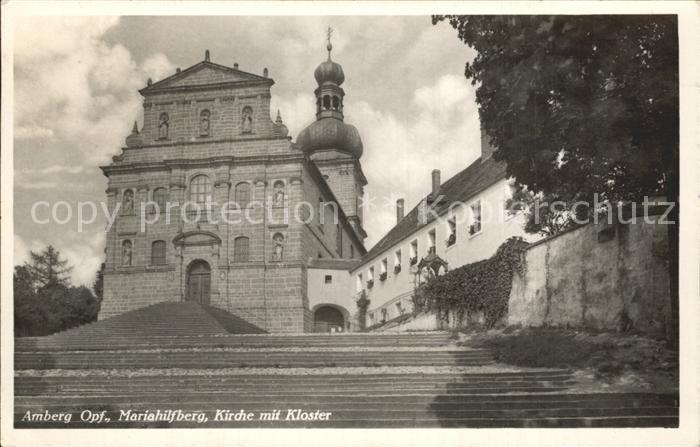 Amberg Oberpfalz Mariahilfberg Kirche Kloster