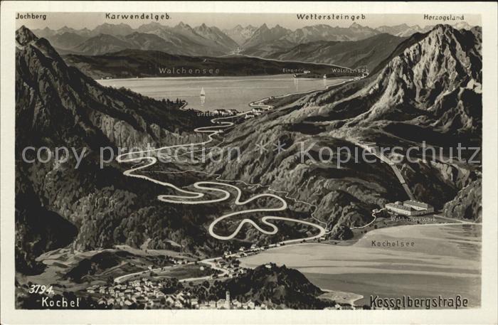 Kochel See Kesselbergstrasse