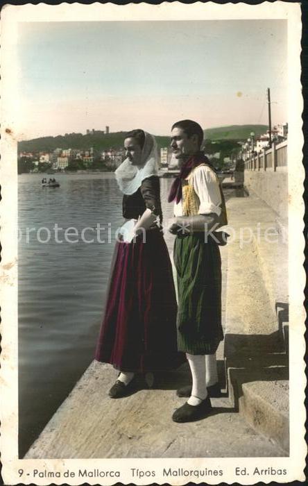 Palma de Mallorca Tipos Mallorquines Ed Arribas