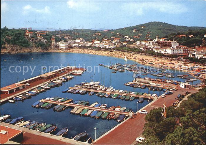 Llafranc Gesamtansicht mit Hafen