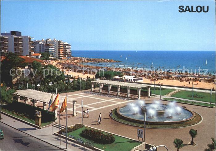Salou Paseo y fuente luminosa