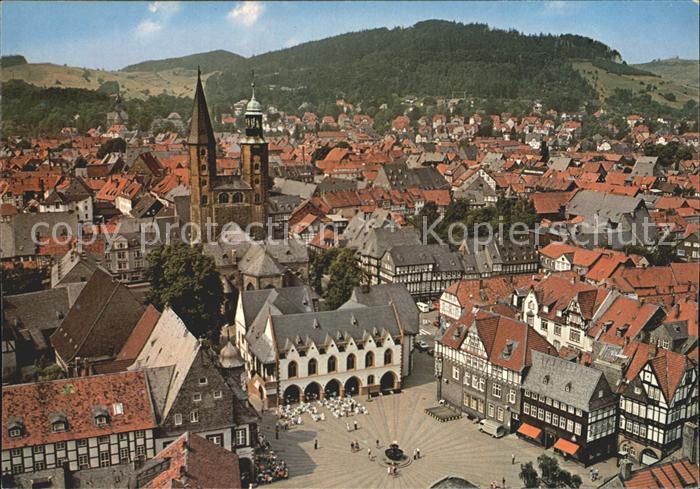 GOSLAR Harz Niedersachsen Marktplatz