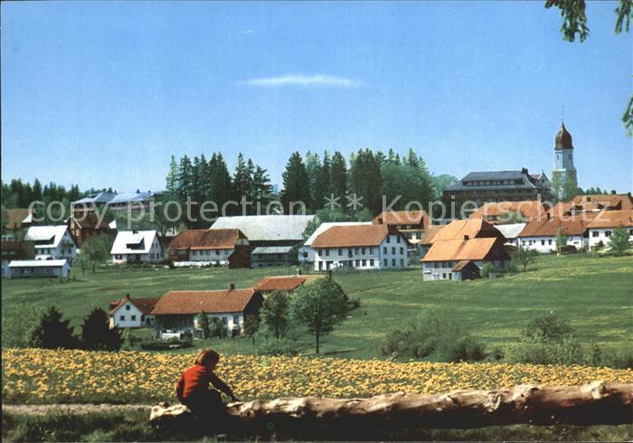 Hoechenschwand Schwarzwald BW Teilansicht