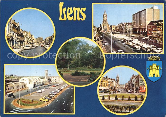 Lens Pas-de-Calais Kirche Platz Park