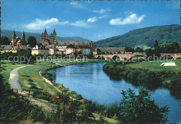 Echternach Panorama mit Sauer