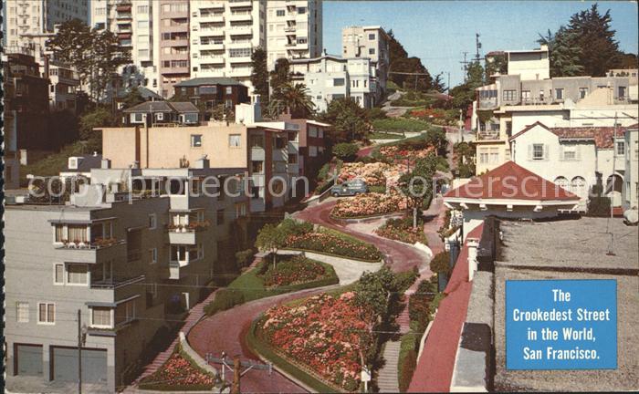 San Francisco California Lombard Street