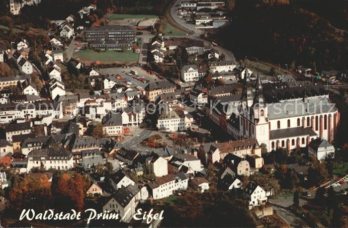 Pruem Eifel Fliegeraufnahme