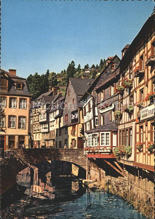 Monschau Montjoie NRW Stadtansicht
