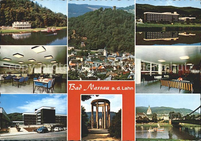 Bad Nassau Stadtansicht Bruecke