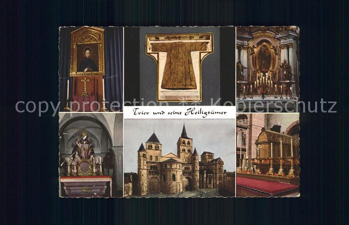 TRIER  CITY Gnadenbild Sankt Matthiasbasilika Marienaltar Dom