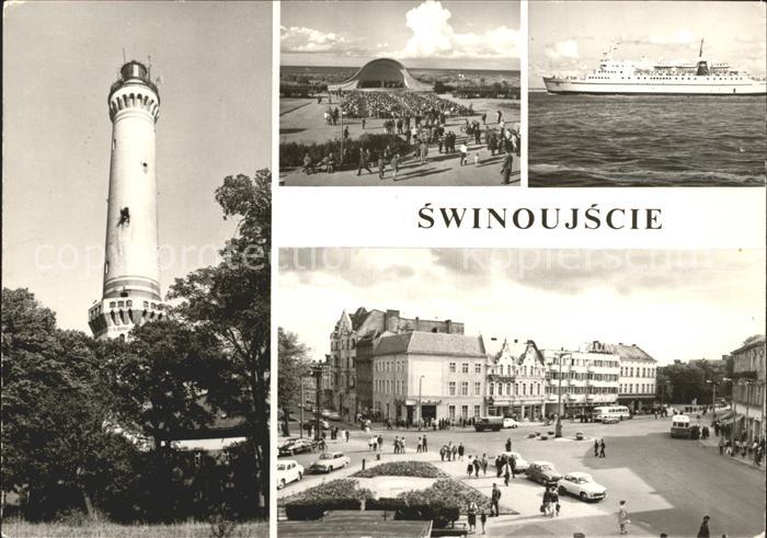 Swinoujscie Swinemuende Latarnia morska Plac Wolnosci