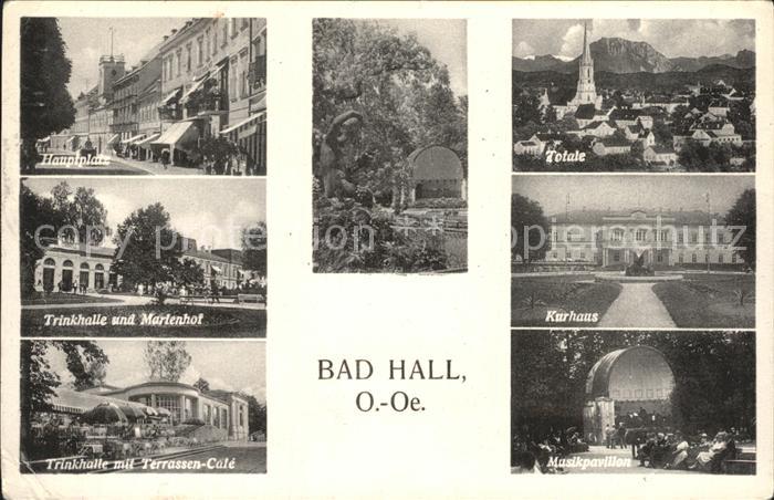 Bad Hall Oberoesterreich Kurhaus Musikpavillon Trinkhalle