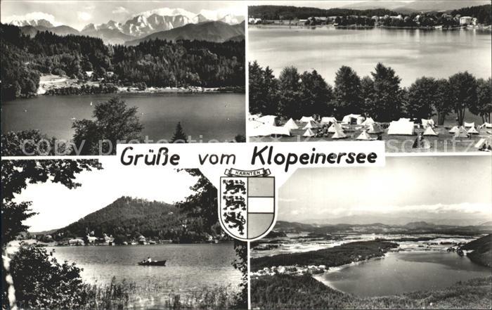Klopeinersee Fliegeraufnahme Camping