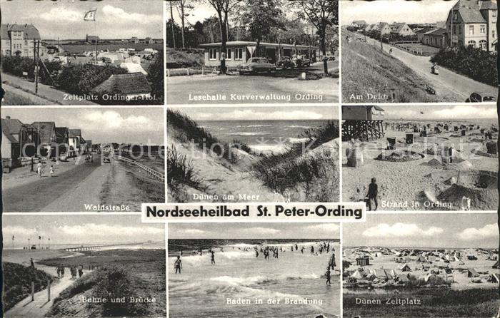 St Peter-Ording Kurverwaltung Strand Waldstrasse Camping