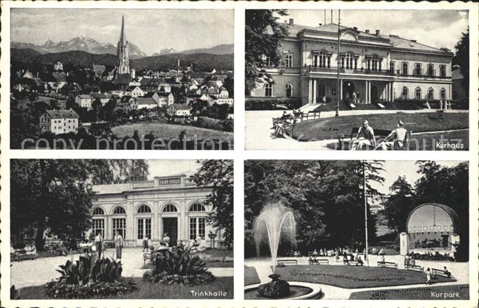 Bad Hall Oberoesterreich Kurhaus Kurpark Trinkhalle