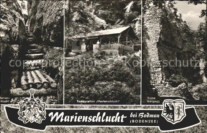 Bodensee Marienschlucht bei Bodmann